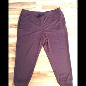 Old Navy Active Joggers XXL Burgundy